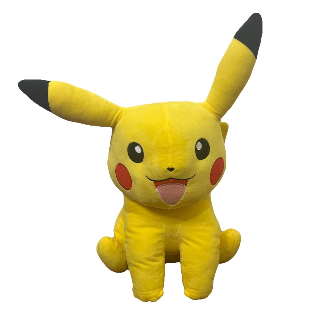 Pokemon‎ WCT Pikachu Jumbo Size Vintage Rare Pika Plush Collectible Center Pichu